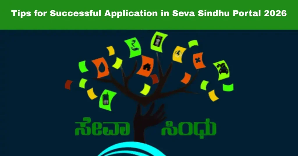 Tips for Successful Application in Seva Sindhu Portal 2026